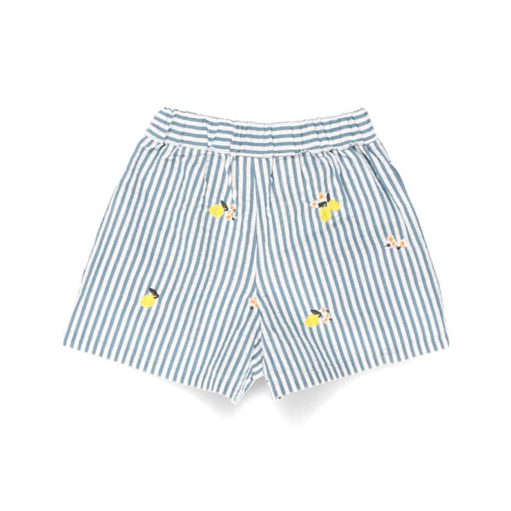 【おそろい】レモン＆フラワー総柄刺しゅうショートパンツ | ブランシェス | 詳細画像8 