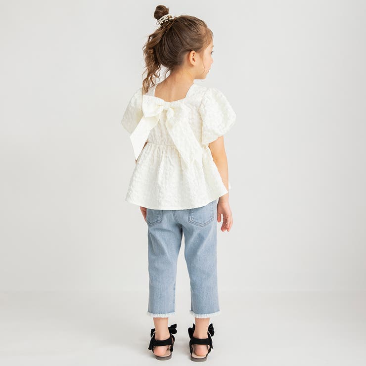 裾フリンジクロップドパンツ | ブランシェス | 詳細画像22 