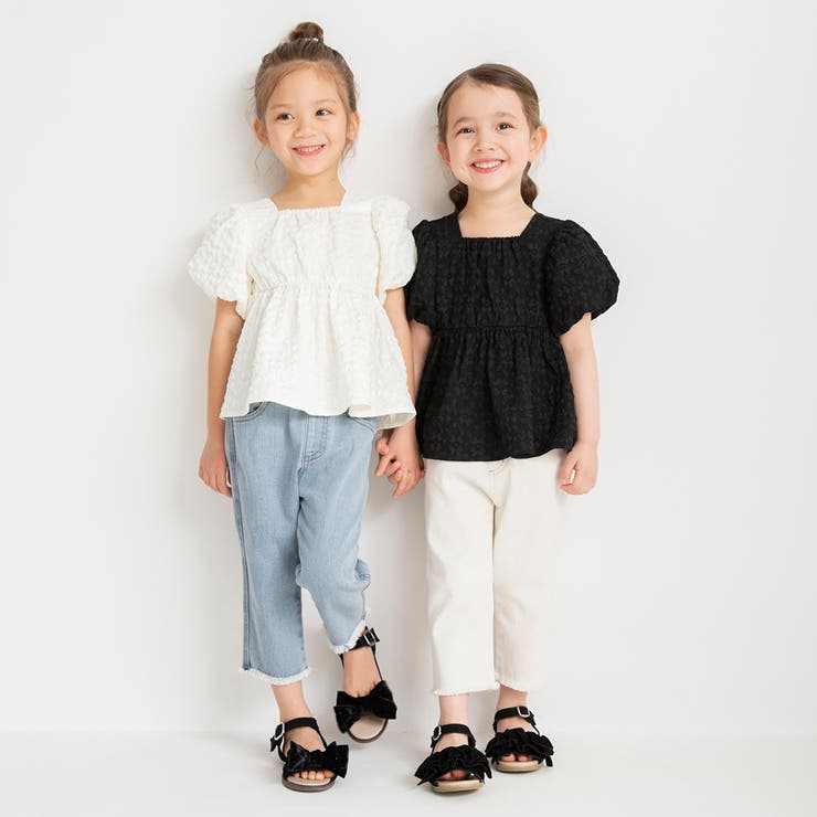 裾フリンジクロップドパンツ | ブランシェス | 詳細画像8 