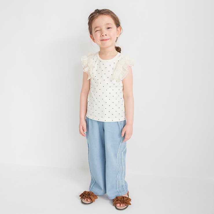 【接触冷感 機能性】ライトデニムパンツ デニム | ブランシェス | 詳細画像4 