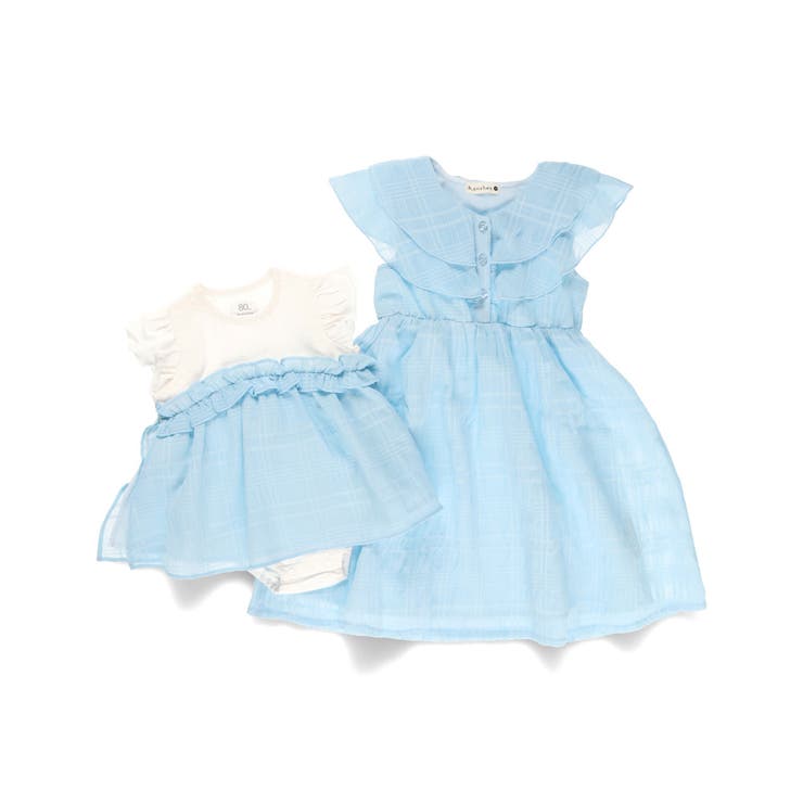 【おそろい】シャドーチェックワンピース | ブランシェス | 詳細画像11 