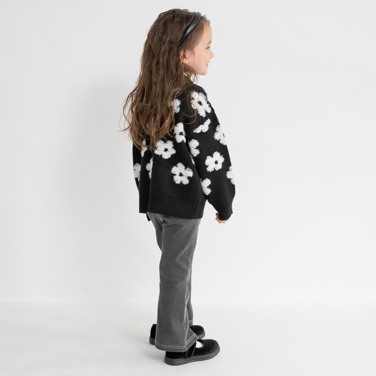総柄ジャガード ニット キッズ | ブランシェス | 詳細画像17 