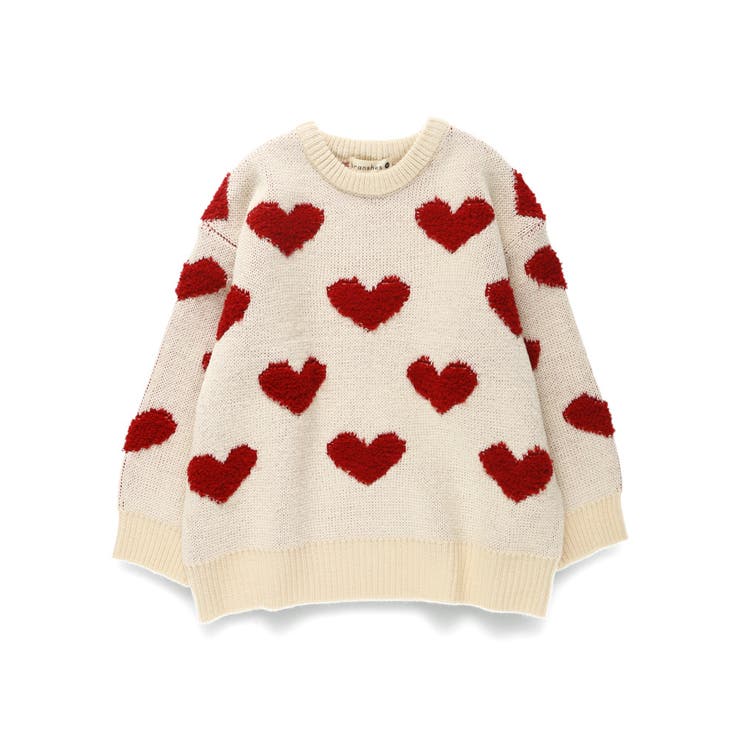 総柄ジャガード ニット キッズ | ブランシェス | 詳細画像2 