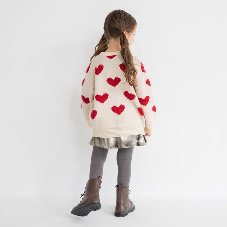 総柄ジャガード ニット キッズ | ブランシェス | 詳細画像6 