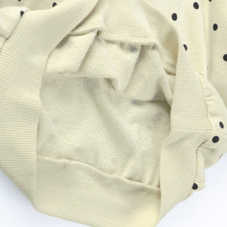 肩フリル トレーナー/150cm/女の子/ドット柄 | ブランシェス | 詳細画像11