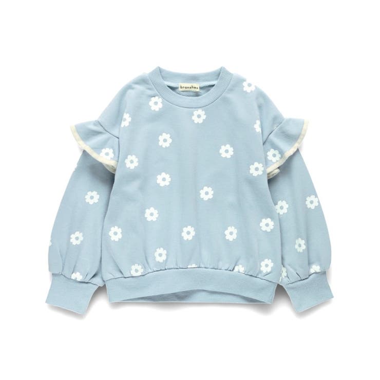 肩フリル トレーナー/150cm/女の子/ドット柄 | ブランシェス | 詳細画像14