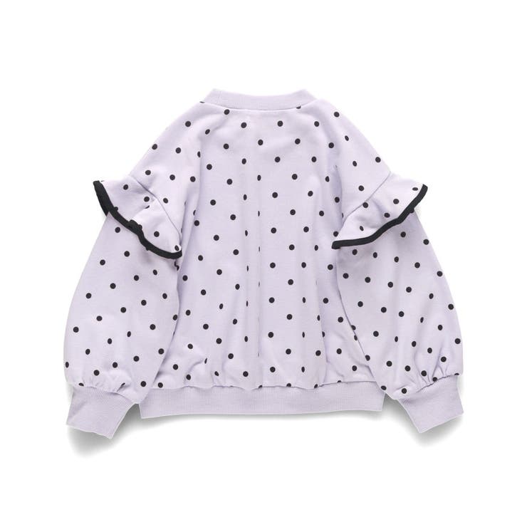 肩フリル トレーナー/150cm/女の子/ドット柄 | ブランシェス | 詳細画像24