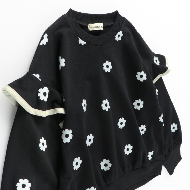 肩フリル トレーナー/150cm/女の子/ドット柄 | ブランシェス | 詳細画像25