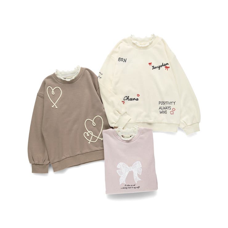 刺しゅうアソート トレーナー/プルオーバー/女の子/150cm | ブランシェス | 詳細画像17