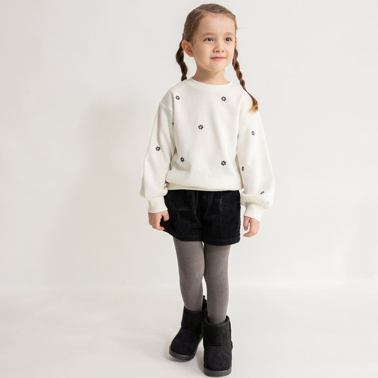 裏起毛アソート刺しゅう トレーナー 150cm | ブランシェス | 詳細画像3 