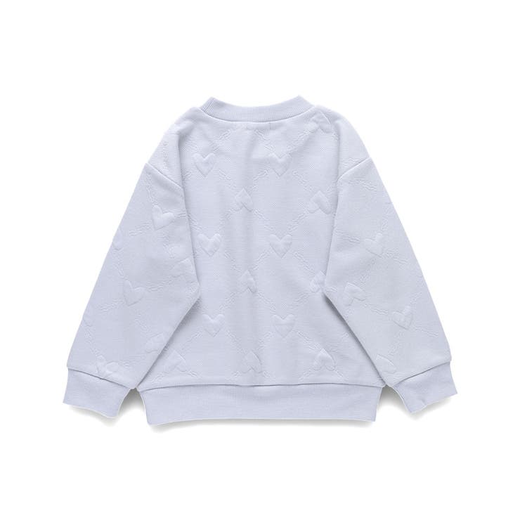 ハート総柄膨れジャガード トレーナー セットアップ可 | ブランシェス | 詳細画像13 