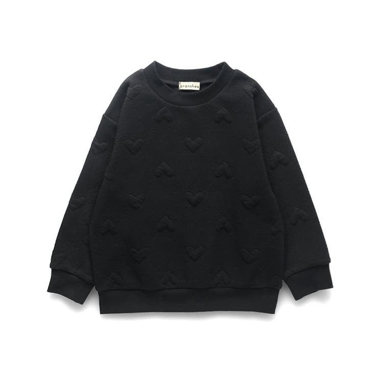 ハート総柄膨れジャガード トレーナー セットアップ可 | ブランシェス | 詳細画像14 