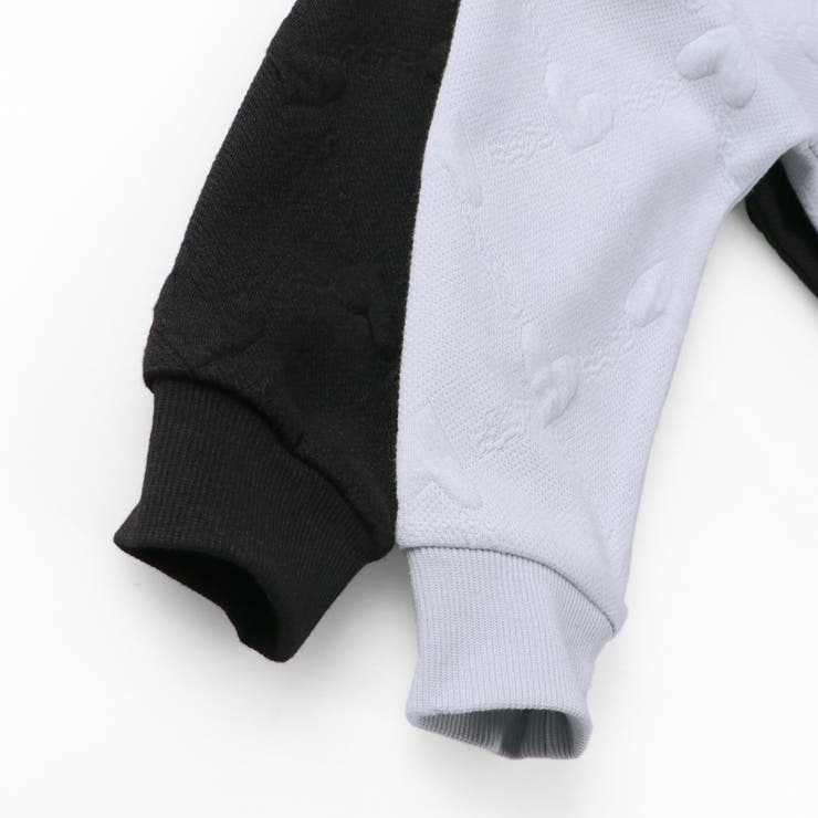 ハート総柄膨れジャガード トレーナー セットアップ可 | ブランシェス | 詳細画像9 