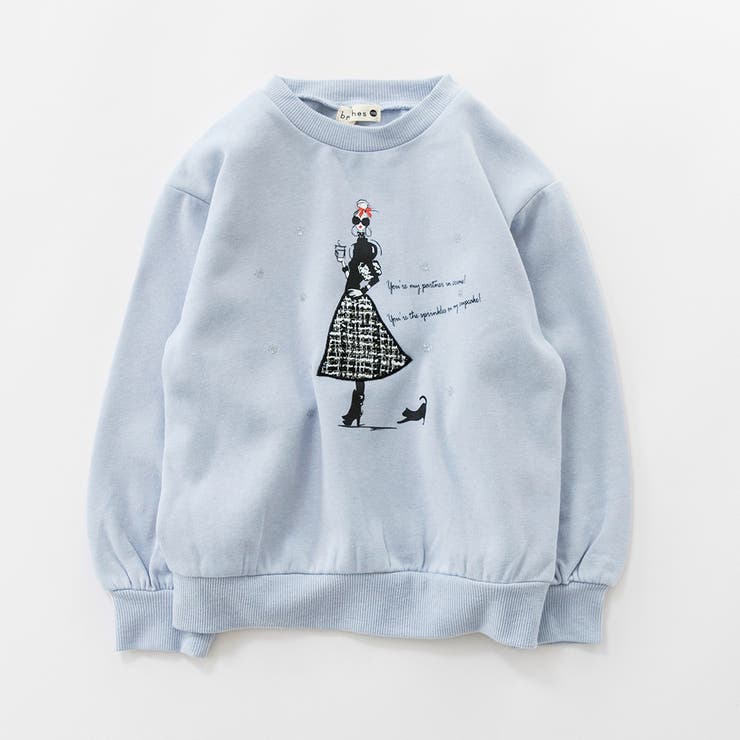 【あったか】パリジェンヌ裏起毛トレーナー/キッズ/女の子/150cm/ギミック | ブランシェス | 詳細画像14 