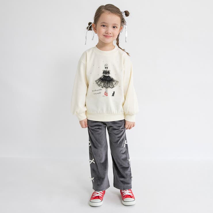 【あったか】パリジェンヌ裏起毛トレーナー/キッズ/女の子/150cm/ギミック | ブランシェス | 詳細画像3 