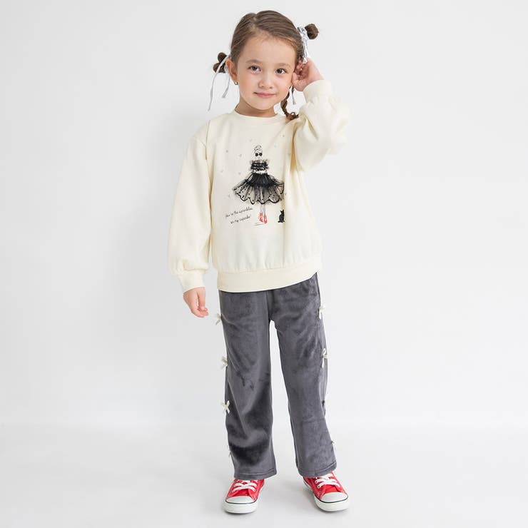 【あったか】パリジェンヌ裏起毛トレーナー/キッズ/女の子/150cm/ギミック | ブランシェス | 詳細画像4 