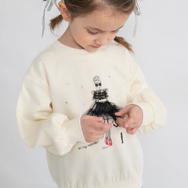 【あったか】パリジェンヌ裏起毛トレーナー/キッズ/女の子/150cm/ギミック | ブランシェス | 詳細画像7 