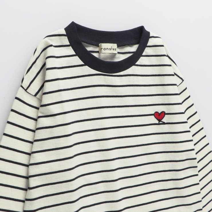 アソート長袖Tシャツ/綿100%/リボン柄/ボーダー/女の子/150cm/ | ブランシェス | 詳細画像22 