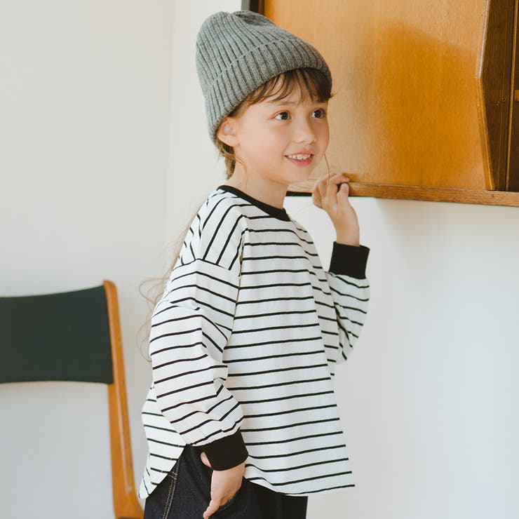 BIGシルエット長袖Tシャツ ビッグシルエット オーバーサイズ | ブランシェス | 詳細画像17