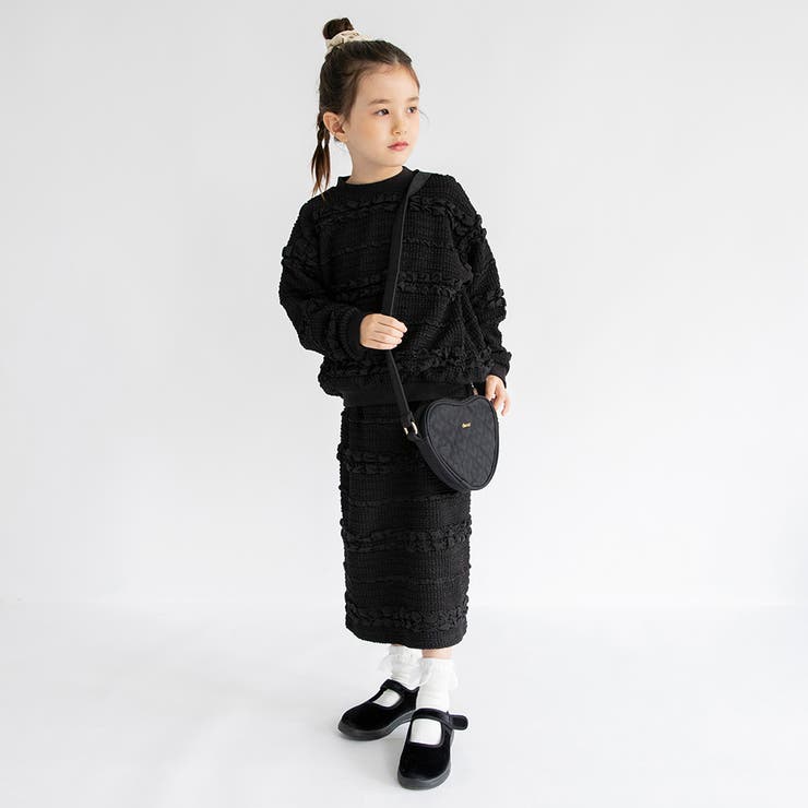 ポコポコ ジャガード トップス/セットアップ可/女の子/150cm | ブランシェス | 詳細画像15 