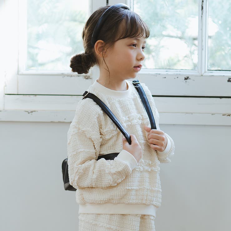 ポコポコ ジャガード トップス/セットアップ可/女の子/150cm | ブランシェス | 詳細画像5 