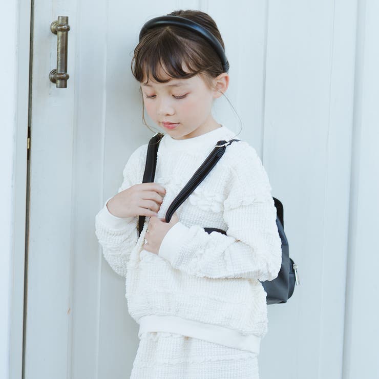 ポコポコ ジャガード トップス/セットアップ可/女の子/150cm | ブランシェス | 詳細画像6 