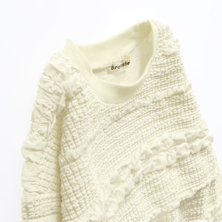 ポコポコ ジャガード トップス/セットアップ可/女の子/150cm | ブランシェス | 詳細画像8 