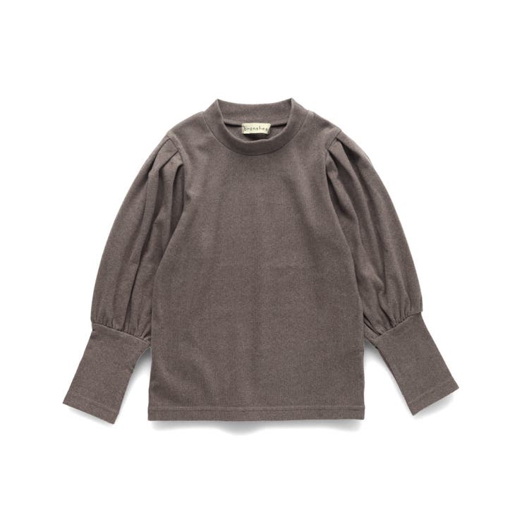 ブラウン | もちもち長袖Tシャツ | ブランシェス