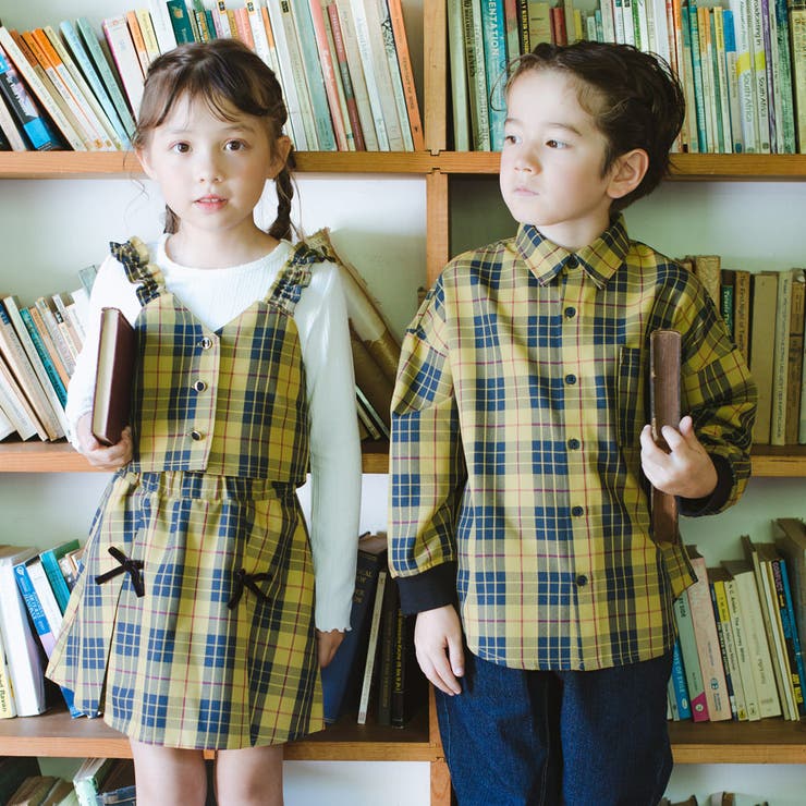 チェック柄トップス セット セットアップ可 | ブランシェス | 詳細画像3