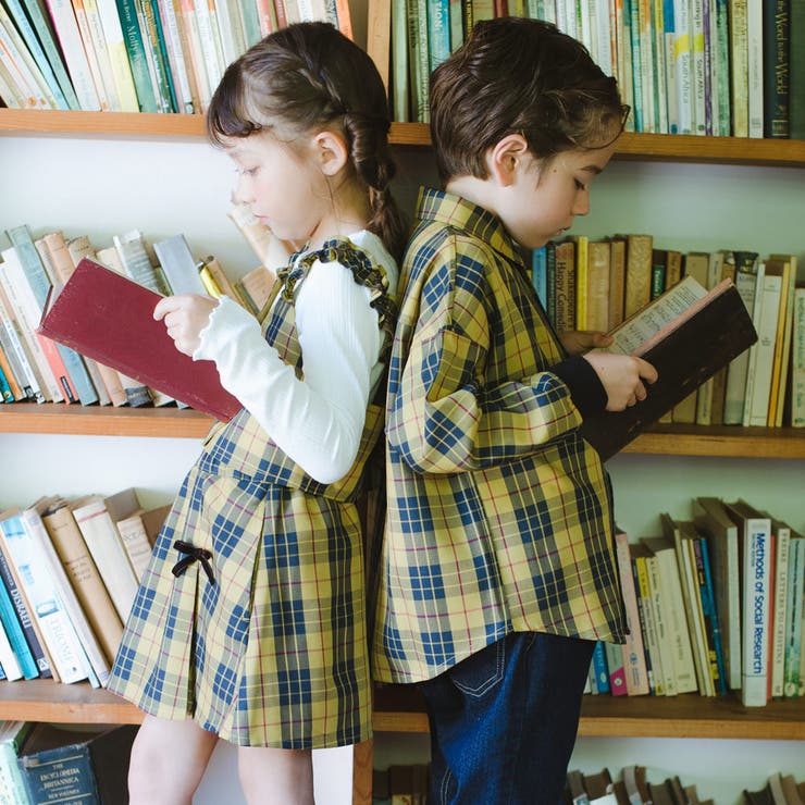 チェック柄トップス セット セットアップ可 | ブランシェス | 詳細画像4