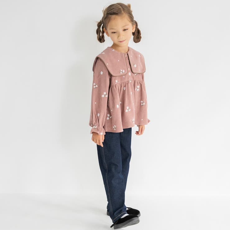 【おそろい】きんもくせい刺しゅうチュニック | ブランシェス | 詳細画像13 