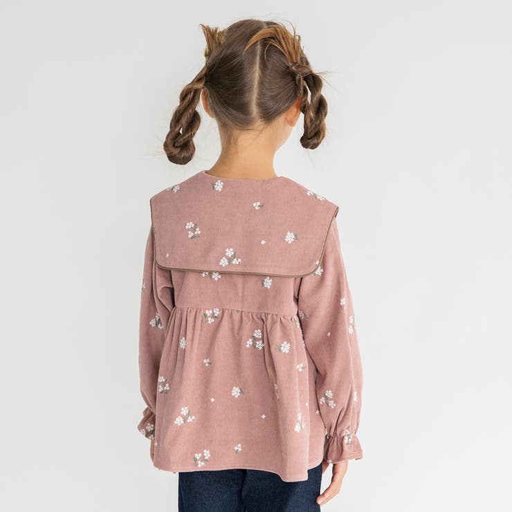 【おそろい】きんもくせい刺しゅうチュニック | ブランシェス | 詳細画像14 