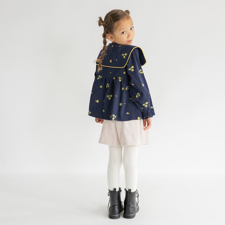 【おそろい】きんもくせい刺しゅうチュニック | ブランシェス | 詳細画像6 