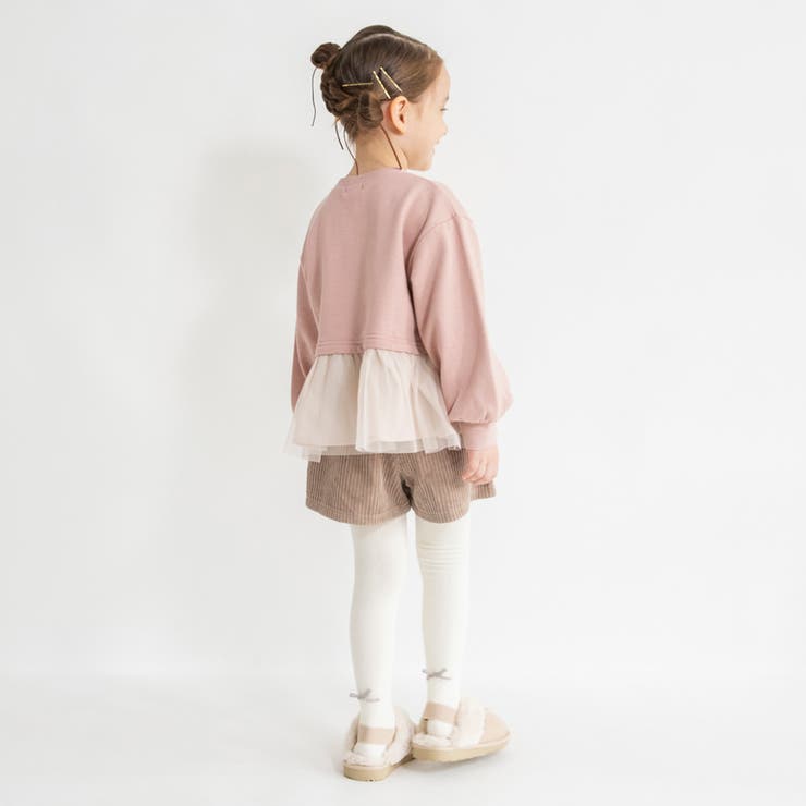 【おそろい】フラワーモチーフ付きチュニック | ブランシェス | 詳細画像10 