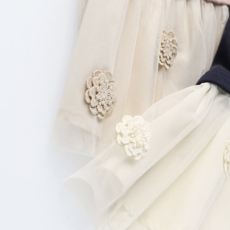 【おそろい】フラワーモチーフ付きチュニック | ブランシェス | 詳細画像14 