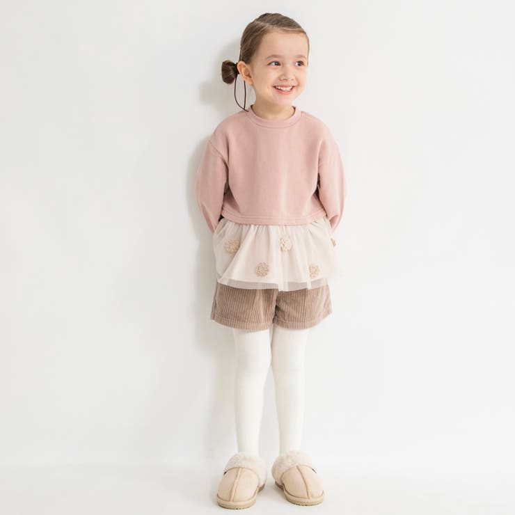 【おそろい】フラワーモチーフ付きチュニック | ブランシェス | 詳細画像6 