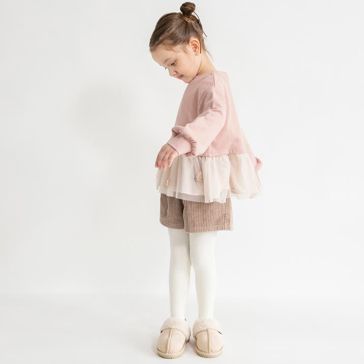 【おそろい】フラワーモチーフ付きチュニック | ブランシェス | 詳細画像8 