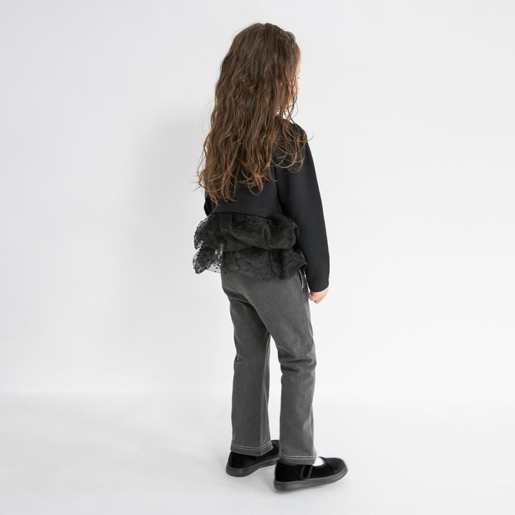 【あったか】裾ドットティアード裏起毛チュニック/150cm/キッズ/女の子 | ブランシェス | 詳細画像18 