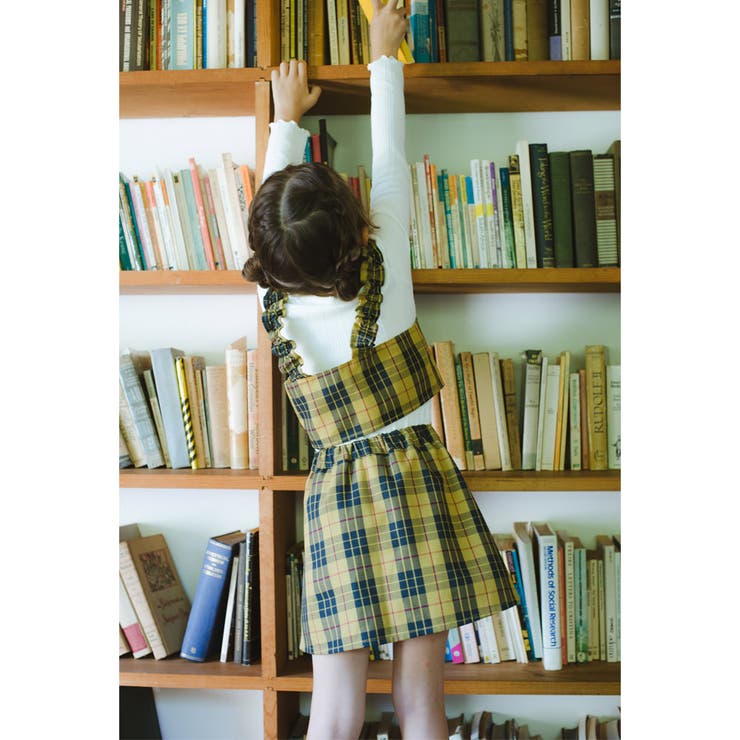 チェック柄スカパン セットアップ可 女の子 | ブランシェス | 詳細画像5