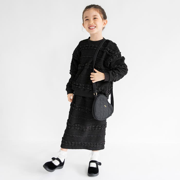 ポコポコ ジャガード スカート/セットアップ可/女の子/150cm | ブランシェス | 詳細画像16 