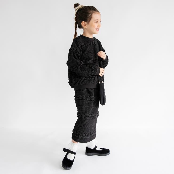 ポコポコ ジャガード スカート/セットアップ可/女の子/150cm | ブランシェス | 詳細画像17 