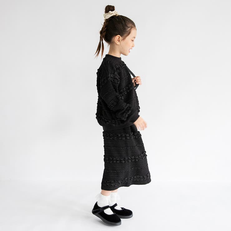 ポコポコ ジャガード スカート/セットアップ可/女の子/150cm | ブランシェス | 詳細画像18 