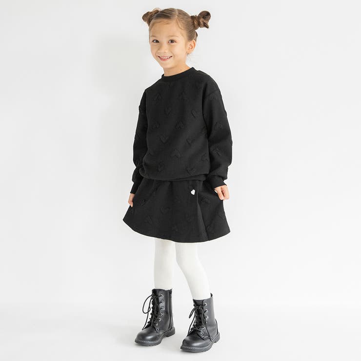 ハート総柄膨れジャガード スカート/セットアップ可/女の子/キッズ/150cm | ブランシェス | 詳細画像19 