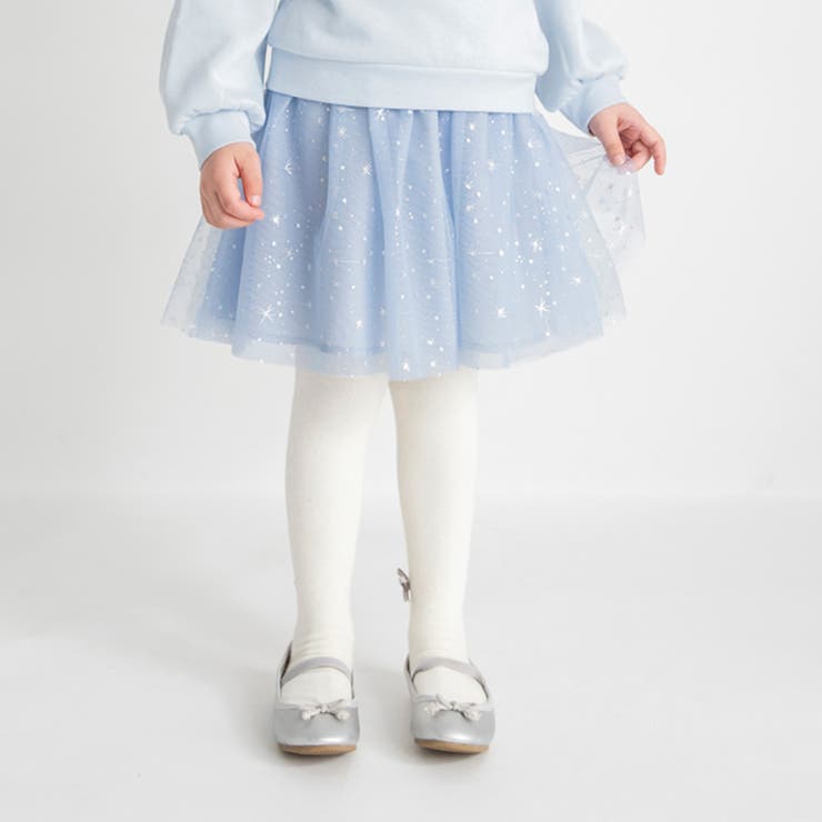 箔プリント チュール スカート/キッズ/女の子/プリンセス/L | ブランシェス | 詳細画像15 
