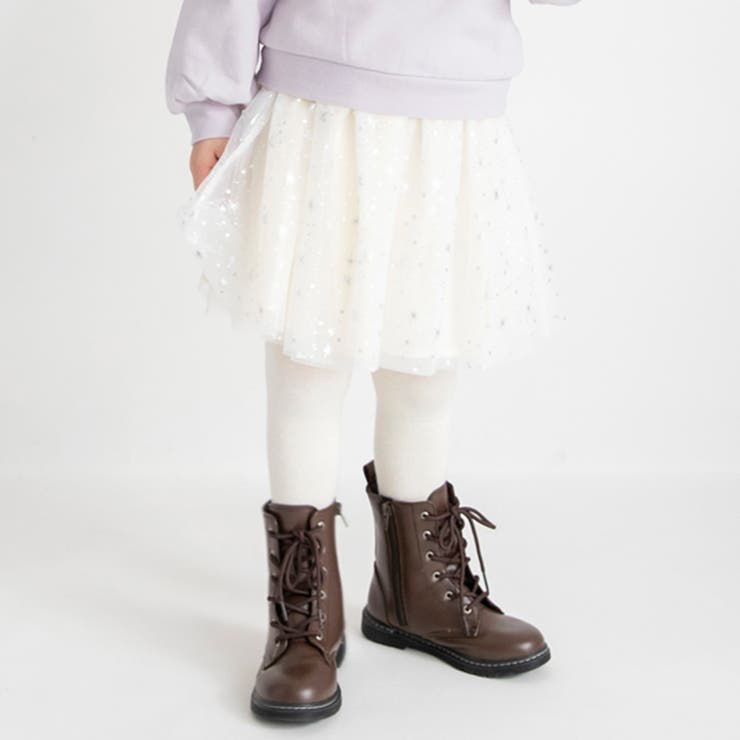 箔プリント チュール スカート/キッズ/女の子/プリンセス/L | ブランシェス | 詳細画像4 