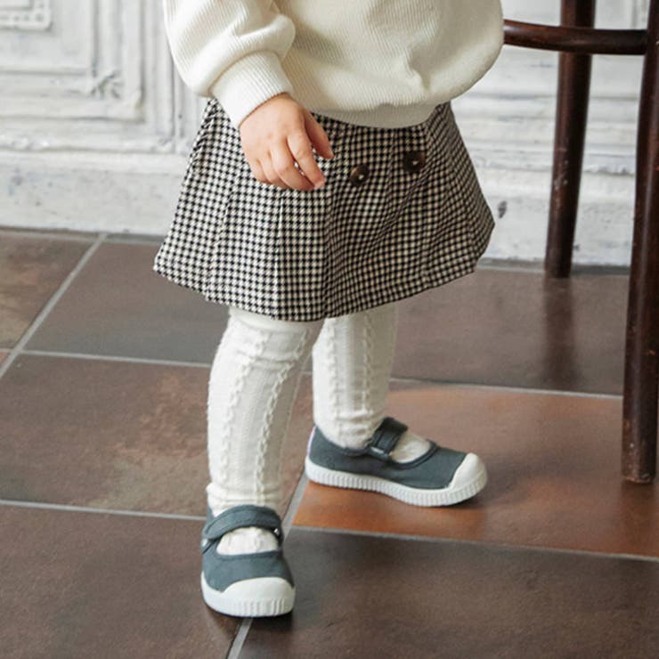 前ボタン起毛プリーツスカート | ブランシェス | 詳細画像1 