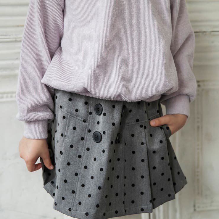 前ボタン起毛プリーツスカート/キッズ/女の子/150cm/スカート | ブランシェス | 詳細画像18 