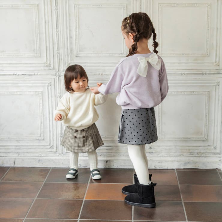 前ボタン起毛プリーツスカート/キッズ/女の子/150cm/スカート | ブランシェス | 詳細画像19 