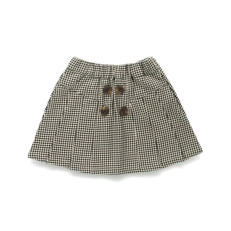 前ボタン起毛プリーツスカート | ブランシェス | 詳細画像2 