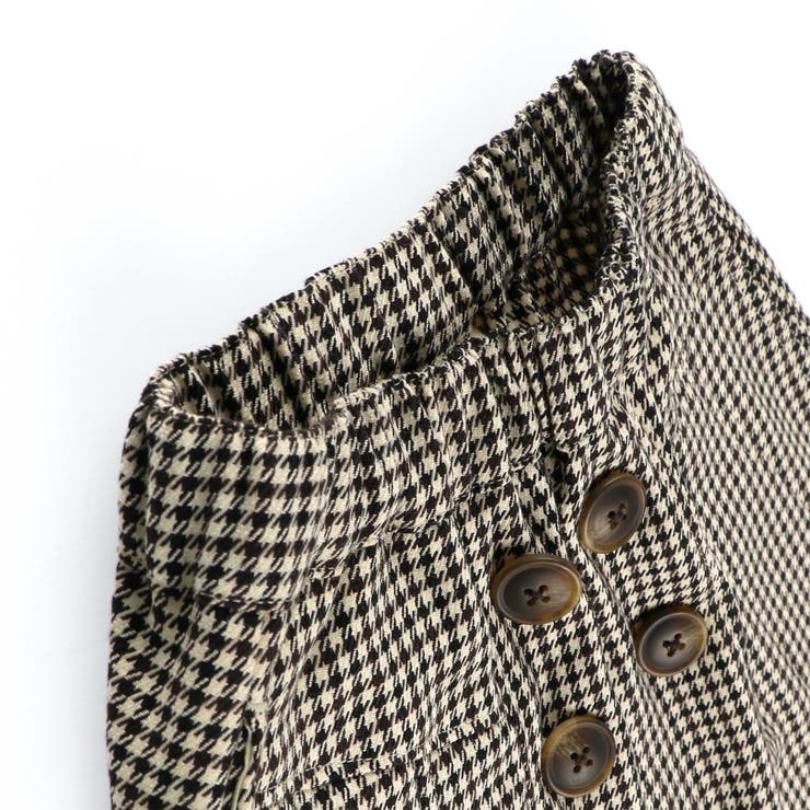 前ボタン起毛プリーツスカート | ブランシェス | 詳細画像8 